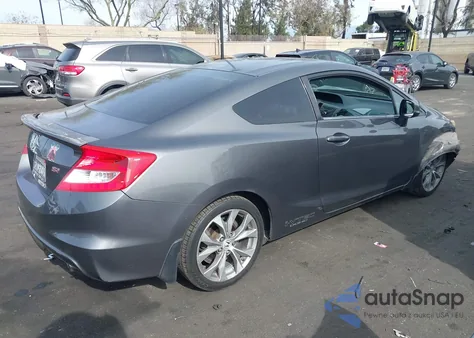 2012 Honda Civic Si z USA, uszkodzony, nr VIN 2HGFG4A54CH704971
